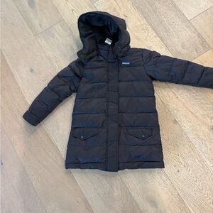 Patagonia long down jacket